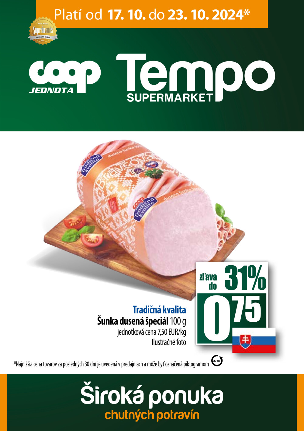 Tempo leták od 17.10.2024