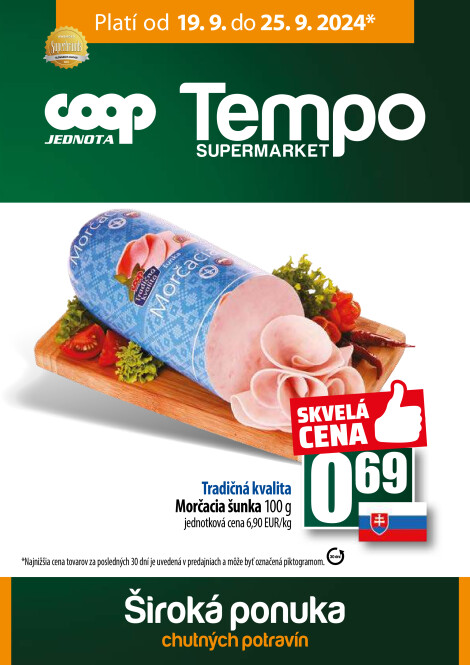 Tempo leták od 19.9.2024