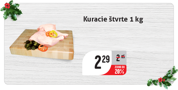 Kuracie štvrte 1 kg