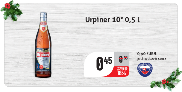 Urpiner 10° 0,5 l