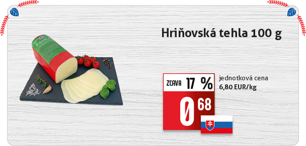 Hriňovská tehla 100 g